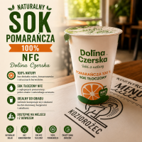 Naturalny sok pomarańczowy 0.2 l