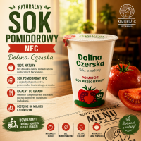 Naturalny sok pomidorowy 0,2l